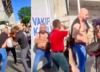 Ahsen TV muhabiri yine dayak yedi