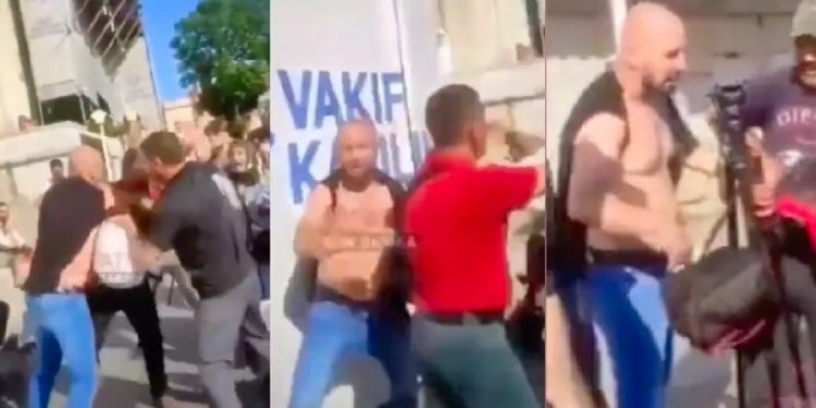 Ahsen TV muhabiri yine dayak yedi