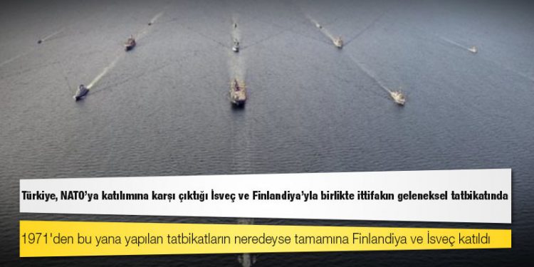 "Aile fotoğrafı": Türkiye, NATO'ya katılımına karşı çıktığı İsveç ve Finlandiya'yla birlikte ittifakın geleneksel tatbikatında