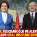 Akşener, Kılı&ccedil;daroğlu ve Alevilerden &ouml;z&uuml;r diledi: Oral disipline sevk edildi