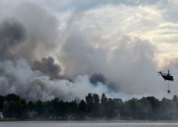Almanya’da orman yangını nedeniyle üç mahalle tahliye edilecek