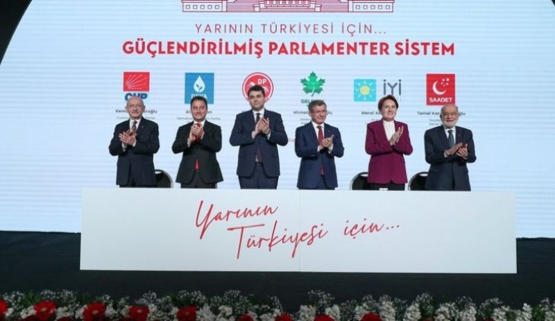 Altılı Masa’nın önerdiği yeni sistem STK temsilcilerine anlatılacak