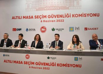 Altılı masa, seçim güvenliği tedbirlerini açıkladı: İş birliği yapacağız