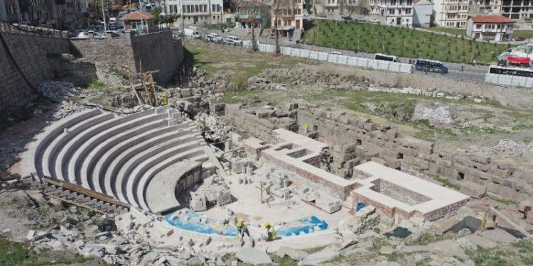 Ankara'daki Antik Roma tiyatrosu, Cumhuriyet Bayramı'nda açılacak