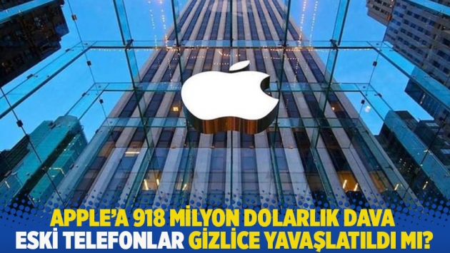 Apple’a 918 milyon dolarlık dava: Eski telefonlar gizlice yavaşlatıldı mı?