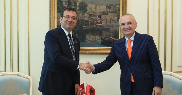 Arnavutluk Cumhurbaşkanı’ndan İmamoğlu’na: İki defa seçilen başkansınız, iki defa tebrik etmek istiyorum