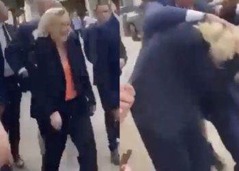 Aşırı sağcı Le Pen'e yumurtalı saldırı