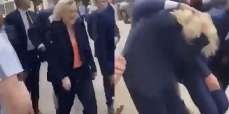Aşırı sağcı Le Pen'e yumurtalı saldırı