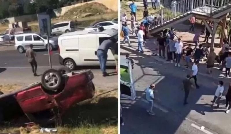 Büyükçekmece'de bir araç durakta bekleyen yolculara çarptı: 1 ölü, 10 yaralı