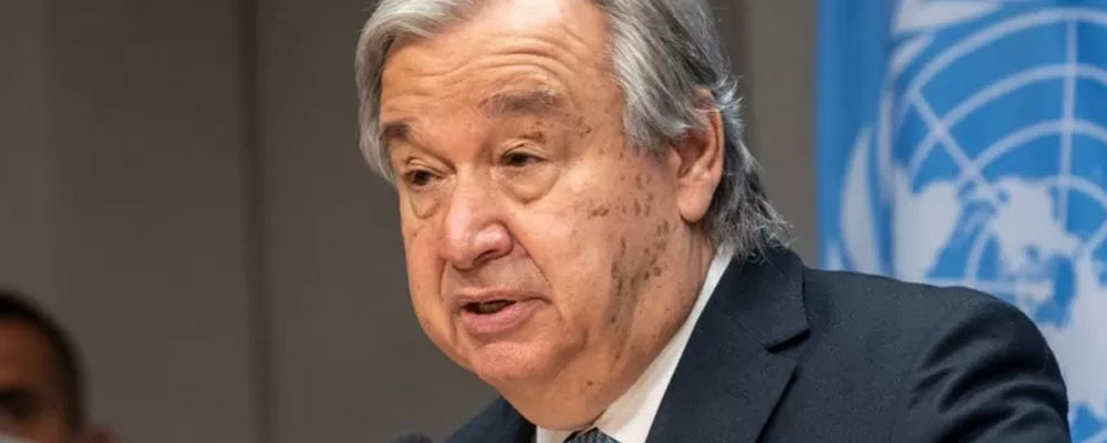 BM Genel Sekreteri Guterres: Suriye'ye insani yardımlar bir yıl daha uzatılmalı