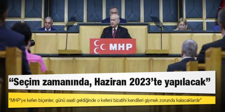 Bahçeli: Anketler partimizi ha yükseğe çıkarmış, ha dibe çekmiş hiç ama hiç önemli değil