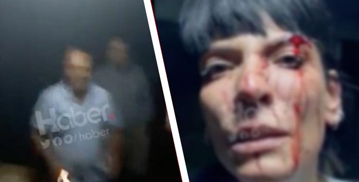 Bahçeşehir’de site bahçesinde bira içen kadınlar darp edildi