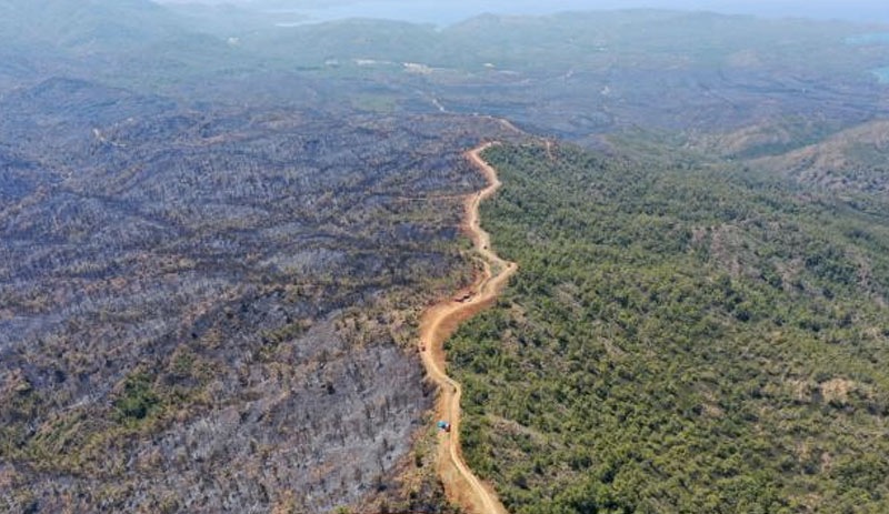 Bakanı Vahit Kirişci: Marmaris'te yangın tamamen kontrol altına alındı