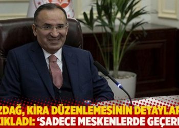Bekir Bozdağ, kira d&uuml;zenlemesinin detaylarını a&ccedil;ıkladı: 'Sadece meskenlerde ge&ccedil;erli'