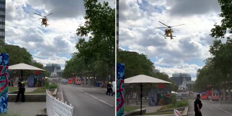 Berlin'de otomobiliyle kalabalığa dalan kişinin aracında Türkiye karşıtı yazılar çıktı