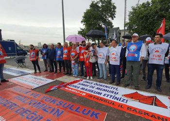 Birleşik Kamu İş'ten enflasyon protestosu: Bu halk kaynatamadığı tencerenin, dolduramadığı filenin hesabını sandıkta AKP'ye soracaktır