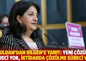 Buldan'dan Bilgen'e yanıt: Yeni &ccedil;&ouml;z&uuml;m s&uuml;reci yok, iktidarda &ccedil;&ouml;z&uuml;lme s&uuml;reci var
