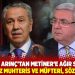 Bülent Arınç’tan Metiner’e ağır sözler: Kifayetsiz muhteris ve müfteri, sözüm sana!