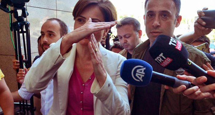 CHP İstanbul İl Başkanı Canan Kaftancıoğlu, infaz işlemleri için Silivri Cezaevi’nde