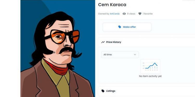 Cem Karaca’nın NFT’si mahkemelik oldu