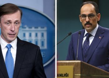 Cumhurbaşkanlığı Sözcüsü Kalın, ABD Ulusal Güvenlik Danışmanı Sullivan ile görüştü