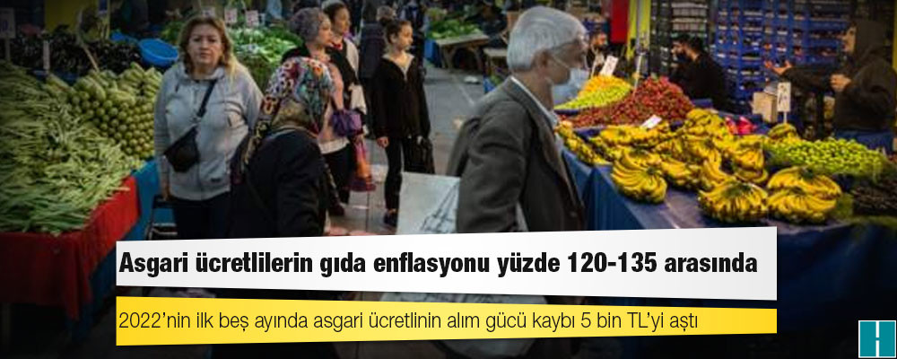 DİSK: Asgari ücretlilerin gıda enflasyonu yüzde 120-135 arasında