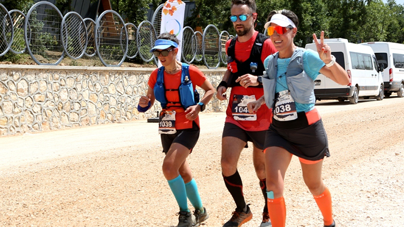 Dağyenice Ultra Trail'de bin 500 sporcu yarıştı