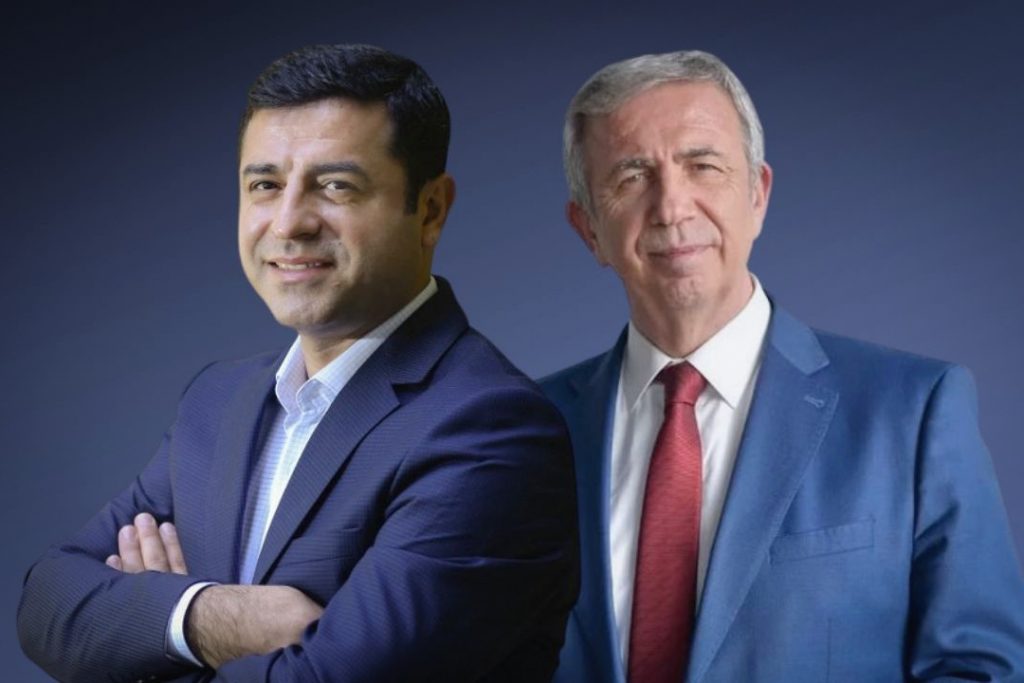 Demirtaş için ‘İnşallah’ demeyen Mansur Yavaş’a HDP’den ‘Maşallah’