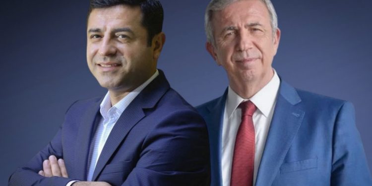 Demirtaş için ‘İnşallah’ demeyen Mansur Yavaş’a HDP’den ‘Maşallah’
