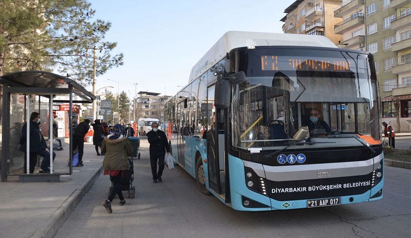 Diyarbakır’da toplu ulaşım ücretlerine zam