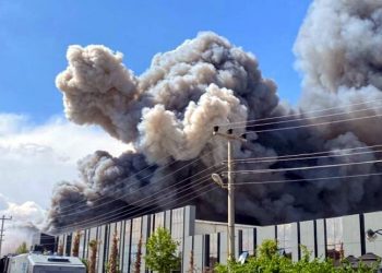 Diyarbakır OSB'de yangın