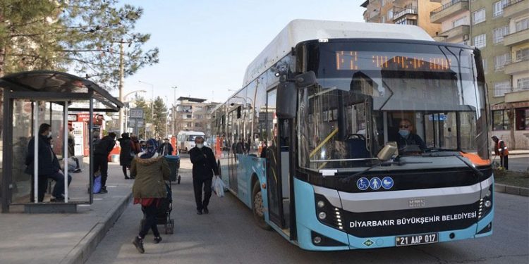 Diyarbakır’da toplu ulaşım ücretlerine zam
