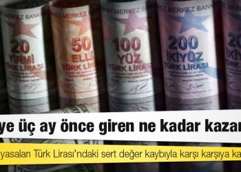 Dolardaki yükseliş sürerken: KKM’ye üç ay önce giren ne kadar kazandı?