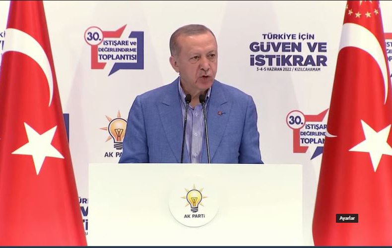 Erdoğan’a göre enflasyon mayıs ayı itibariyle ‘düşüş’ eğilimine girdi