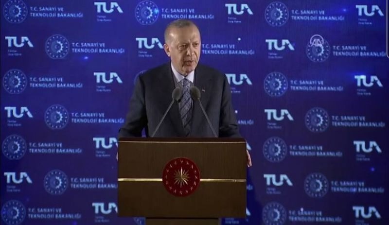 Erdoğan: Uzaydaki çıkarlarımızı savunmak namus borcumuzdur