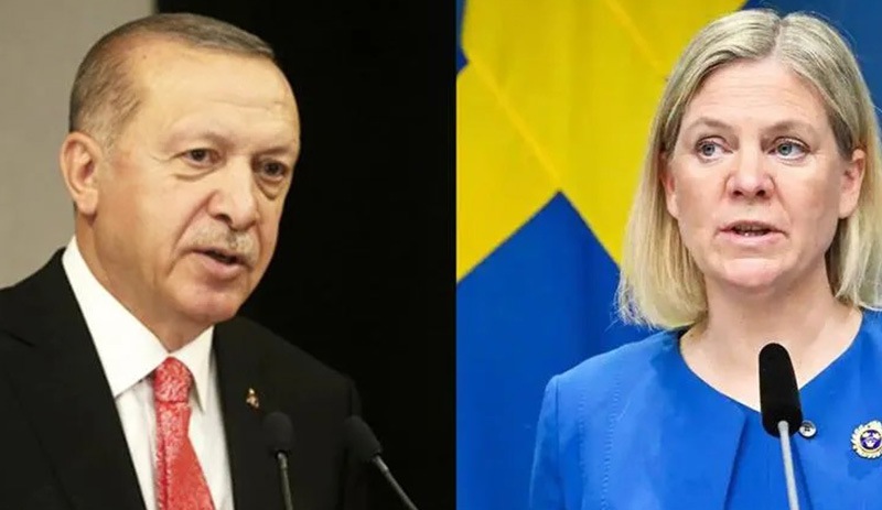 Erdoğan ile İsveç Başbakanı Andersson'la görüştü: İsveç'in NATO üyelik talebi ele alındı