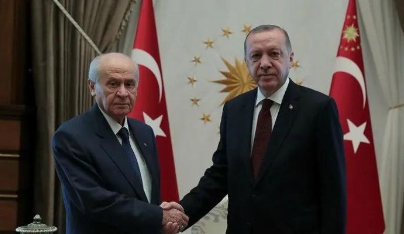 Erdoğan ve Bahçeli görüştü: 'Gündem 2023 seçimleri'