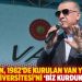 Erdoğan, 1982'de kurulan Van Yüzüncü Yıl Üniversitesi'ni 'biz kurduk' dedi
