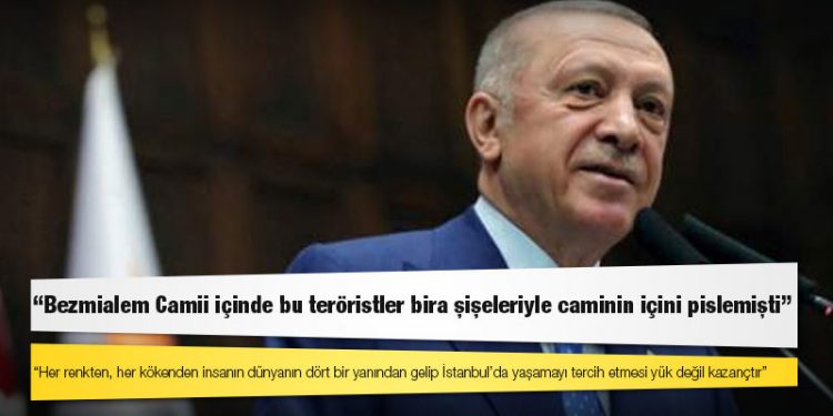 Erdoğan: Her renkten, her kökenden insanın dünyanın dört bir yanından gelip İstanbul’da yaşamayı tercih etmesi yük değil kazançtır