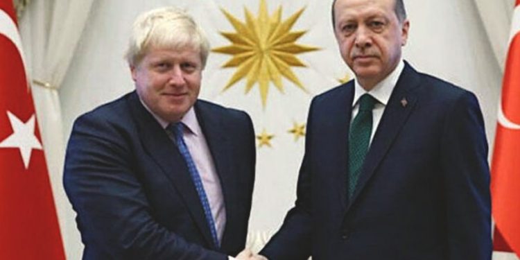 Erdoğan ve Johnson arasında 'tahıl krizi' görüşmesi