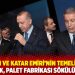 Erdoğan ve Katar Emiri'nin temelini attığı tank, palet fabrikası sökülüyor