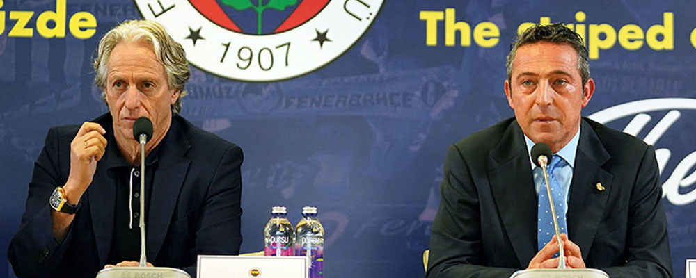 Fenerbahçe'de Jorge Jesus imzayı attı: Burada olmak benim için büyük bir gurur