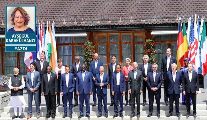 G7 ülkeleri zirvede Putin'e karşı yeni ittifak arayışına girdi