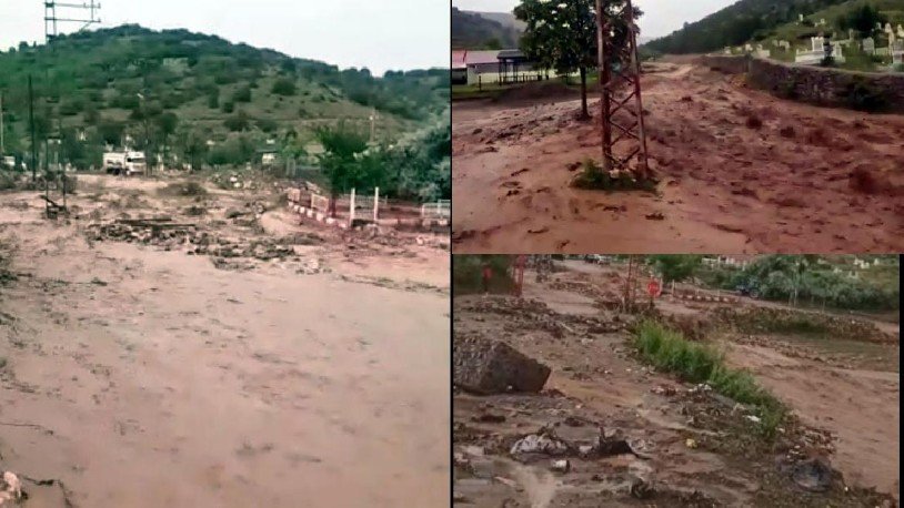 Gemerek'te etkili olan sağanak sele neden oldu: Eğitime 2 gün ara verildi