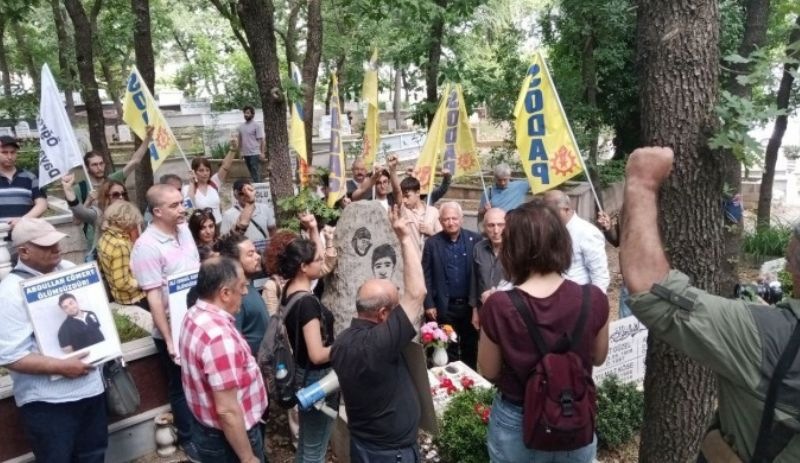 Gezi’de katledilen Ayvalıtaş mezarı başında anıldı