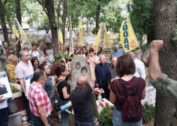 Gezi’de katledilen Ayvalıtaş mezarı başında anıldı