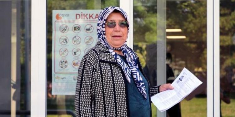 Geçen yıl liseden mezun oldu, 73 yaşında YKS'ye girdi