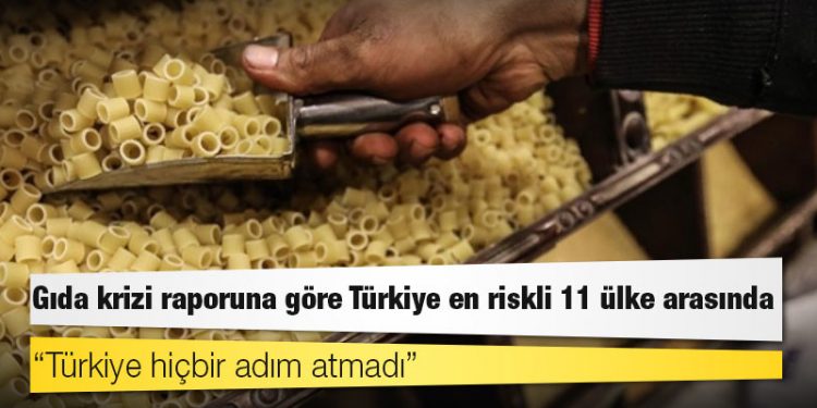 Gıda krizi raporuna göre Türkiye en riskli 11 ülke arasında