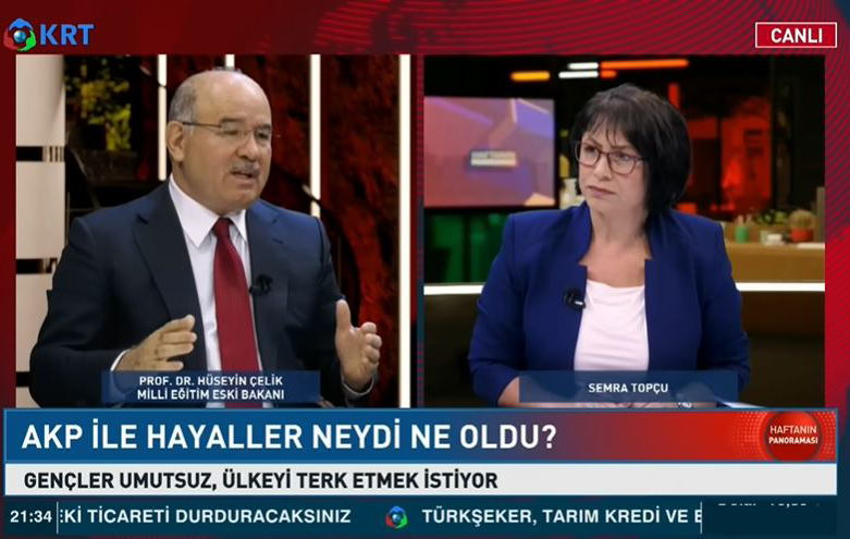 Hüseyin Çelik, Arınç’a destek verdi: Bizim kurduğumuz bahçede birileri ‘gecekondu’ yapmış