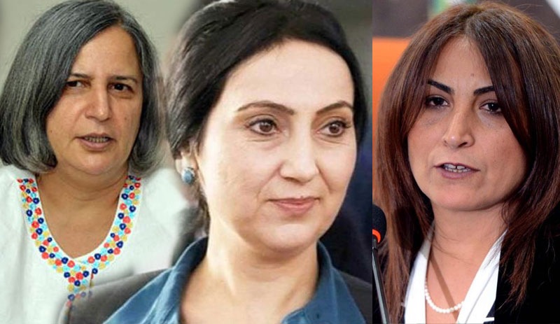 HDP Eş Genel Başkanları Yüksekdağ, Kışanak ve Tuğluk'u ziyaret etti